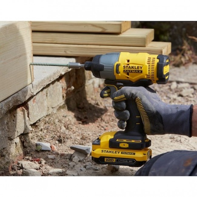 Stanley FATMAX SFMCF800C2K-QW power screwdriver/impact driver 2800 RPM Black, Yellow