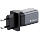 Verbatim GNC-35 GaN Charger 35W with 1 x USB-C PD 35W / 1 x USB-A QC 3.0 (EU/UK/US) Verbatim GNC-35 GaN Charger 35W with 1 x USB-C PD 35W / 1 x USB-A QC 3.0 (EU/UK/US)