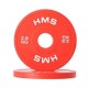 Olympic Bumper 2x2.5kg plate Red HMS CBRS25 Olympic Bumper 2x2.5kg plate Red HMS CBRS25