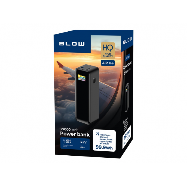 Power Bank 27000mAh PD 140W AIR99.9 LCD Power Bank 27000mAh PD 140W AIR99.9 LCD