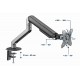Gembird MA-DA1-05 Desk mounted adjustable monitor arm, 17 -32 , up to 9 kg, space grey