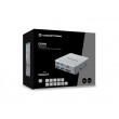 Conceptronic DONN25G 15-in-1 DisplayLink USB 3.2 Gen 2 Docking Station, Triple 4K60Hz Display, HDMI x 2, DisplayPort, USB-C 10Gbps x 2, USB-A 10Gbps x 2, USB-A 5Gbps x 2, SD, TF/MicroSD, GbE, Audio, DC in, Security Slot, PD 3.0