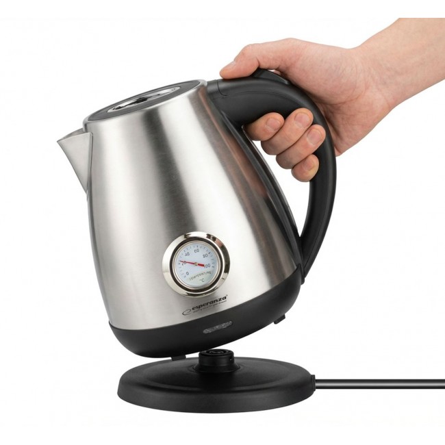 Esperanza EKK029 Electric kettle with a thermometer 1.7 L 2200 W Inox