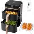 Cosori Turbo Tower Pro Smart Single 10.8 L Stand-alone 2630 W Hot air fryer Black, Gold