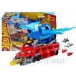 Hot Wheels City Ultimate Dual Dragon Transporter & 2 1:64 Scale Toy Cars Hot Wheels City Ultimate Dual Dragon Transporter & 2 1:64 Scale Toy Cars