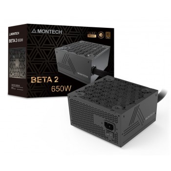 Montech BETA 2 power supply unit 650 W 20+4 pin ATX ATX Black