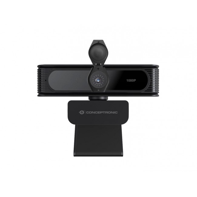 Conceptronic AMDIS09B 1080p Windows Hello Face Recognition Webcam