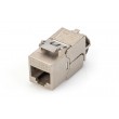 Digitus CAT 6A Keystone module, shielded with intelligent cable manager, set (24 pieces)