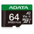 ADATA Speed Plus 64 GB MicroSDXC Class 10
