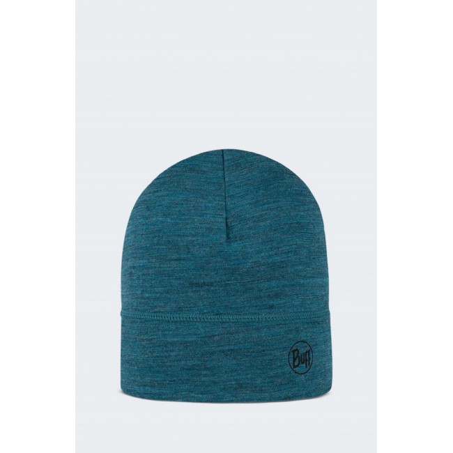 Czapka termoaktywna Buff Lightweight Merino Beanie - solid teal rozmiar: m