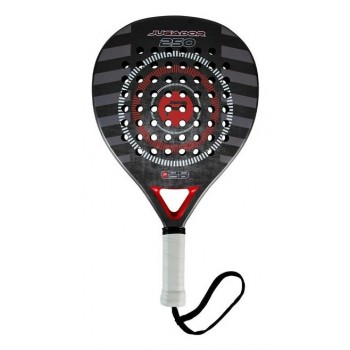 KOOR FTM Padelracket 250 Black, Red Carbon, Fibreglass 1 pc(s)