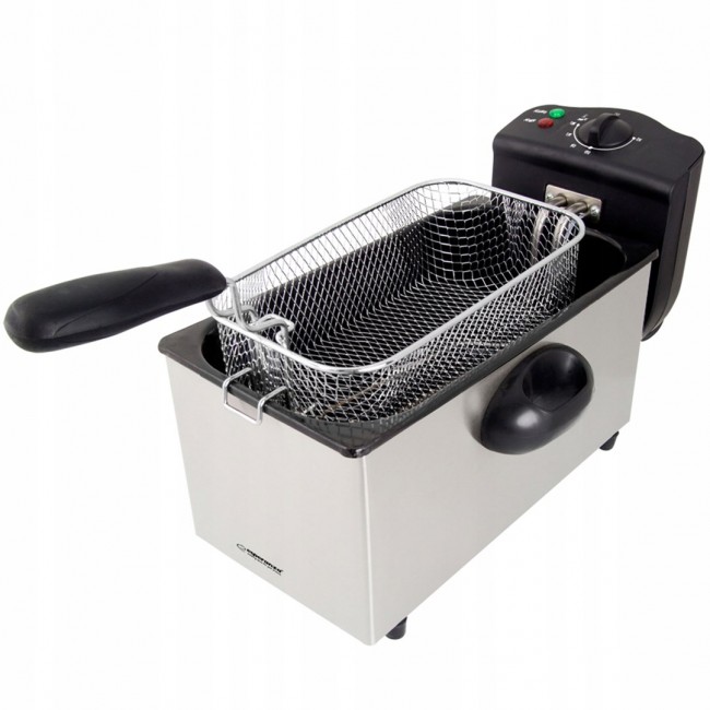 Esperanza FALAFEL Single 3 L Stand-alone 2200 W Deep fryer Black, White Esperanza FALAFEL Single 3 L Stand-alone 2200 W Deep fryer Black, White