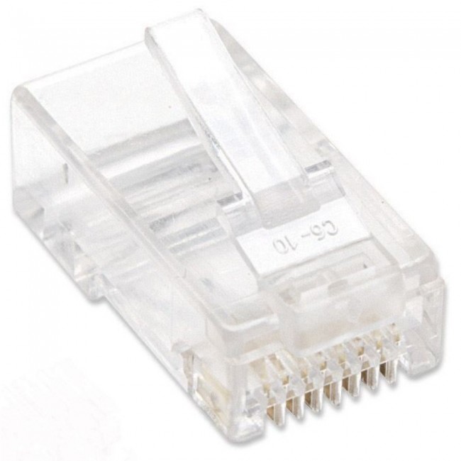 Techly IWP-JAR-C6RTY wire connector RJ45 Transparent Techly IWP-JAR-C6RTY wire connector RJ45 Transparent
