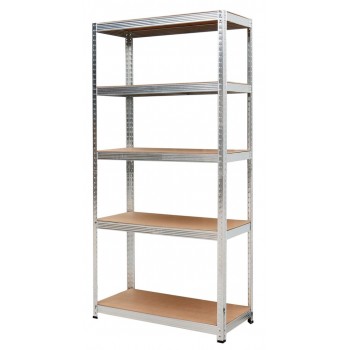 AW Shelf Unit, 5 shelves, 200x90x40, load 300kg