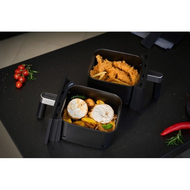 Noveen DoubleCrisp AF5050 X-LINE Fat-free deep fat fryer 1700 W Black Noveen DoubleCrisp AF5050 X-LINE Fat-free deep fat fryer 1700 W Black