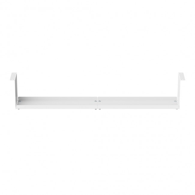 Maclean compact under-desk cable organizer, max load 5kg, white, MC-107 W Maclean compact under-desk cable organizer, max load 5kg, white, MC-107 W