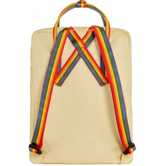 Fj llr ven Kanken Rainbow backpack Casual backpack Oak Vinylon