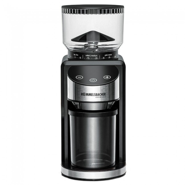 Rommelsbacher EKM 400 coffee grinder 200 W Black, Stainless steel Rommelsbacher EKM 400 coffee grinder 200 W Black, Stainless steel