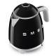 SMEG Kettle (KLF05BLEU) mini 0.8L black Schwarz