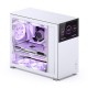 Jonsbo D41 Screen ATX Case, Tempered Glass - white