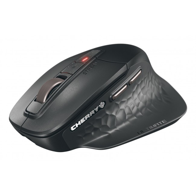 CHERRY Stream desktop ultimate keyboard Mouse included Home/Office USB + RF Wireless + Bluetooth QWERTZ German Black