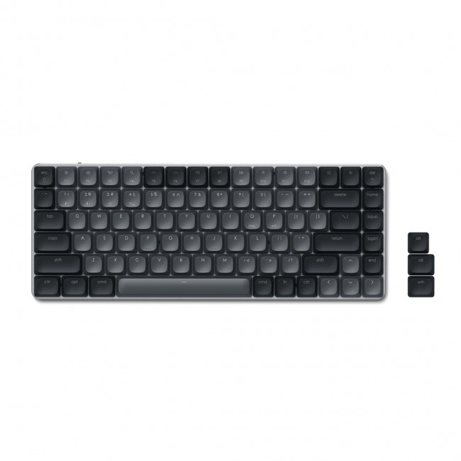 Satechi SM1 keyboard Office USB + Bluetooth QWERTY English Black, Grey