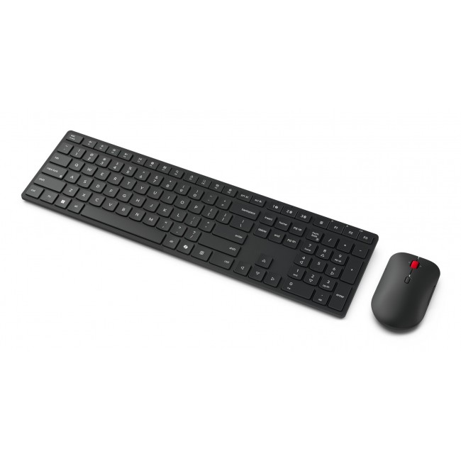 Lenovo 4X31S04810 keyboard Mouse included Office RF Wireless + Bluetooth US English Black