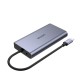 UNITEK uHUB O8+ Wired USB 3.2 Gen 1 (3.1 Gen 1) Type-C Grey UNITEK uHUB O8+ Wired USB 3.2 Gen 1 (3.1 Gen 1) Type-C Grey