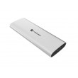 NATEC RHINO M.2 NVME LITE EXTERNAL SSD ENCLOSURE USB-C 3.2 GEN 2 ARCTIC SILVER