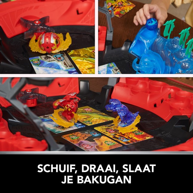 Bakugan Battle Arena with Exclusive Special Attack Dragonoid, Customizable, Spinning Action Figure and Playset, Kids Toys for Boys and Girls 6 and up