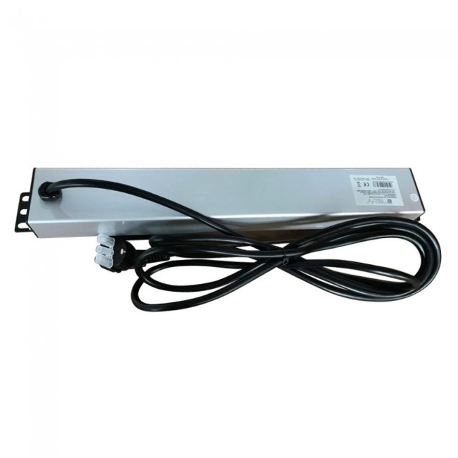 Techly I-CASE STRIP-16SH power distribution unit (PDU) 6 AC outlet(s) 1.5U Black, Silver Techly I-CASE STRIP-16SH power distribution unit (PDU) 6 AC outlet(s) 1.5U Black, Silver