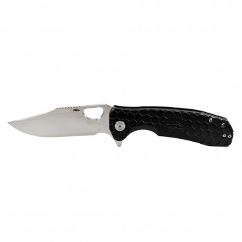 N Honey Badger Clippoint Large Black HB4063