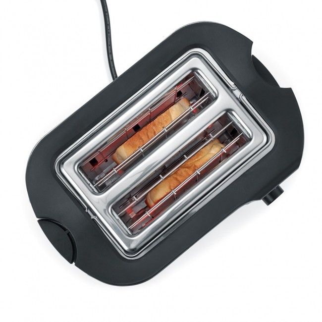 Severin 2589 2 slice(s) 800 W Black, Stainless steel