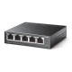 TP-Link 5-Port 10/100Mbps Desktop PoE Switch with 4-Port TP-Link 5-Port 10/100Mbps Desktop PoE Switch with 4-Port