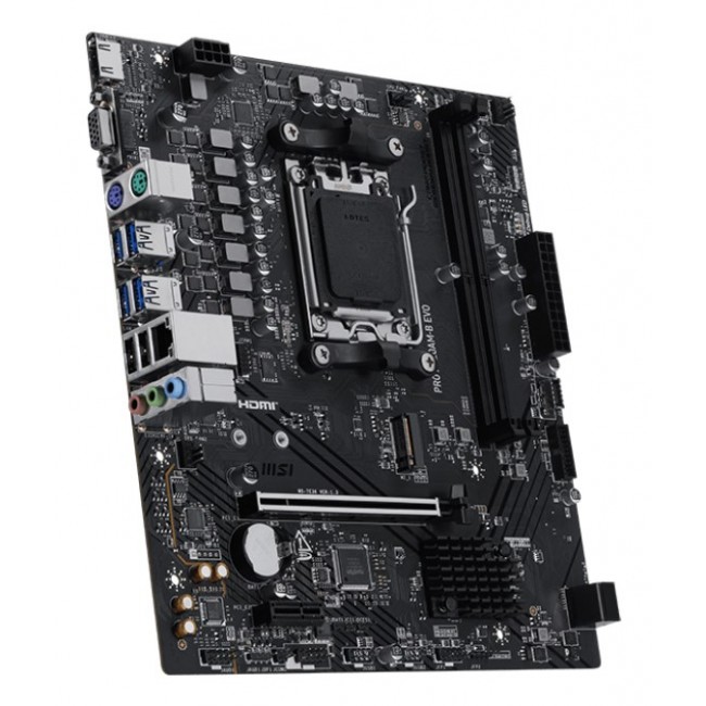 MSI PRO A620AM-B EVO motherboard AMD A620A Socket AM5 ATX