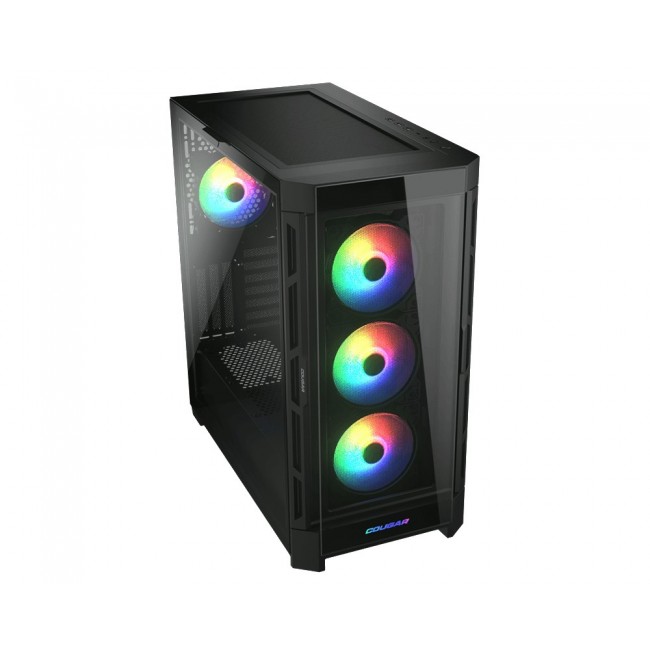 COUGAR Midi Tower Case Duoface Pro ARGB, Black