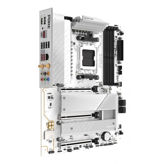 Sapphire PURE B850A WIFI 7 AMD B850 Socket AM5 ATX Sapphire PURE B850A WIFI 7 AMD B850 Socket AM5 ATX