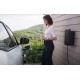 EVCS Hager witty one 11kW 3f RFID Bluetooth charging station with 6.5m T2 cable
