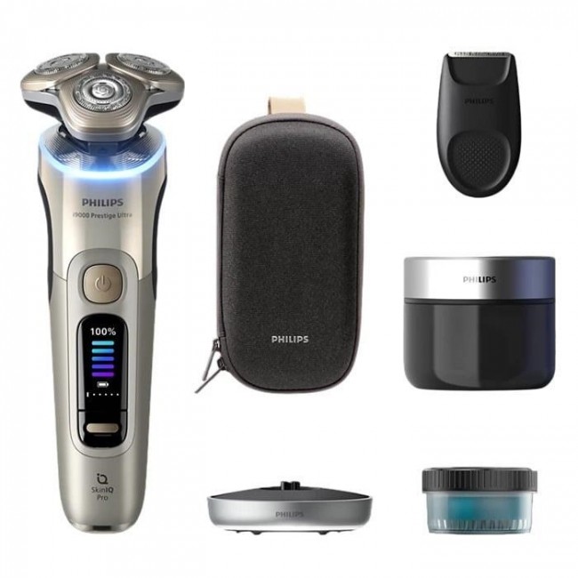 Philips i9000 Prestige Ultra XP9403/31 Wet and Dry Electric Shaver with SkinIQ Pro