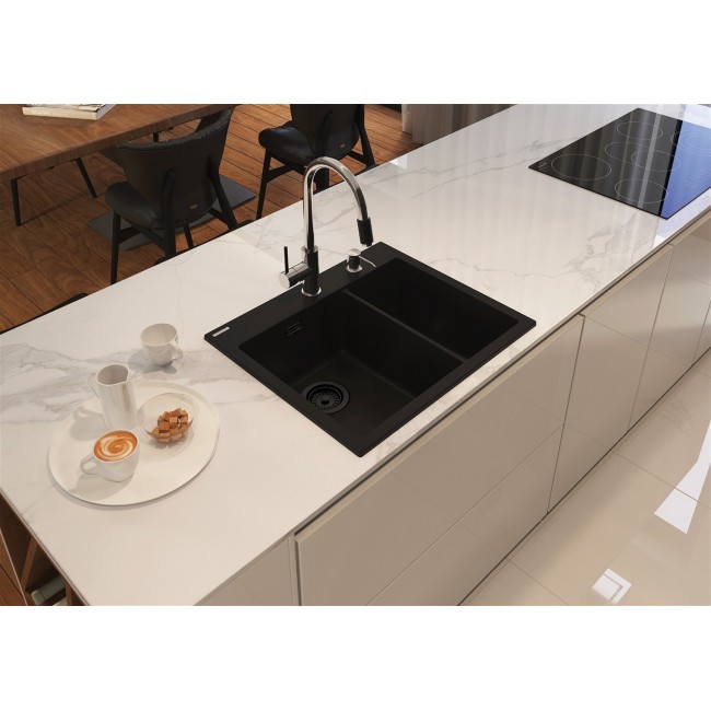 1.5-bowl granite sink