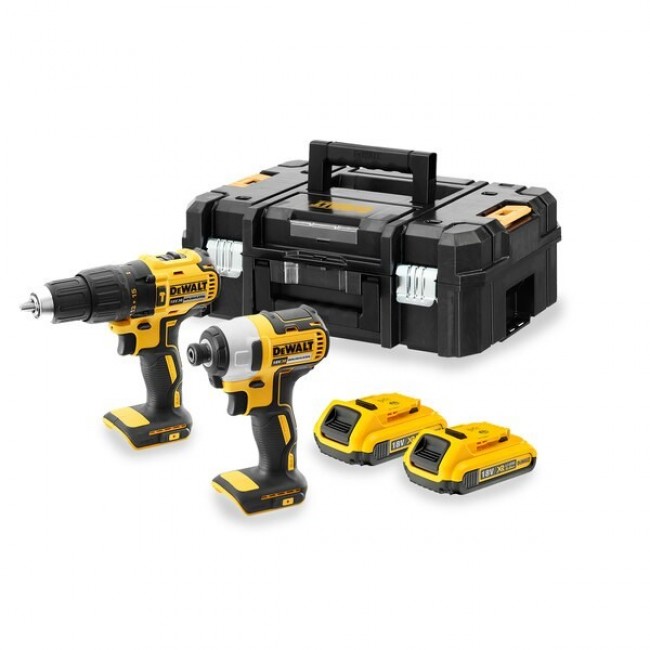 DeWALT DCK2060D2T-QW power screwdriver/impact driver Yellow