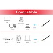 Equip Cat.6A Platinum S/FTP Patch Cable, Black, 1.0m , 10pcs/set
