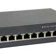 LevelOne 10-Port Web Smart Gigabit PoE Switch, 8 PoE Outputs, 2 x Gigabit SFP, 70W