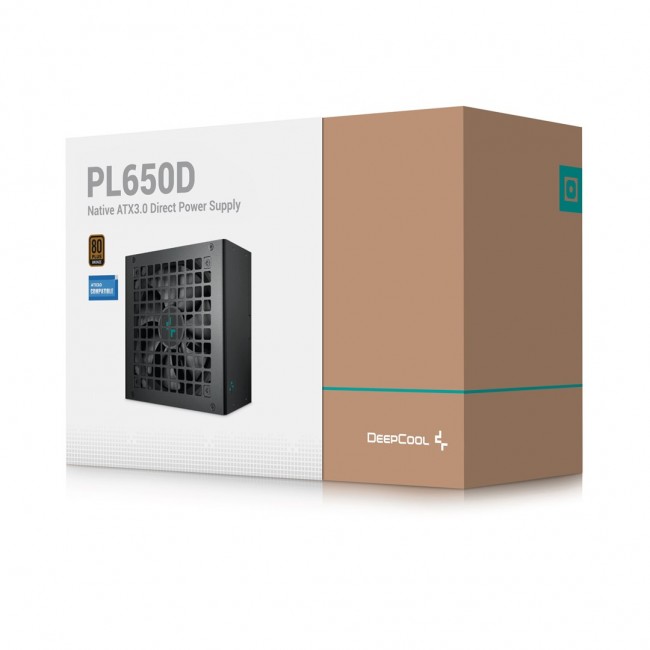 DeepCool PL650D power supply unit 650 W 20+4 pin ATX ATX Black