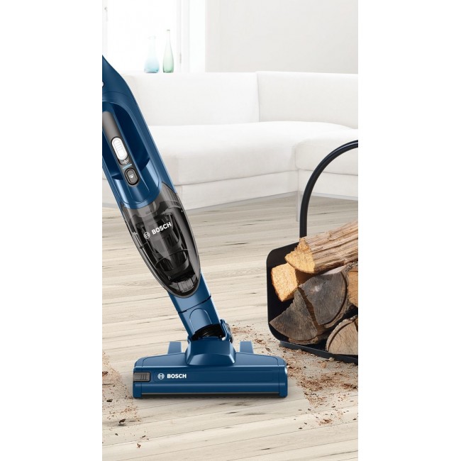 Bosch Serie 2 BBHF216 stick vacuum/electric broom 2-in-1 stick vacuum Battery Dry Bagless Blue