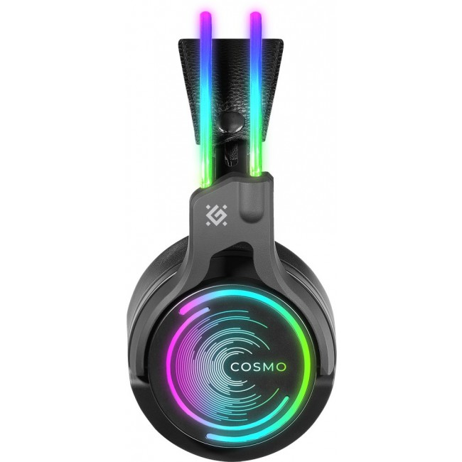 Defender COSMO PRO 7.1 VIRTUAL SOUND Backlit Gaming USB RGB + GAMING Headphones with Microphone