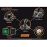 Thrustmaster T-16000M FCS Flight Pack Black USB Joystick Analogue / Digital MAC, PC