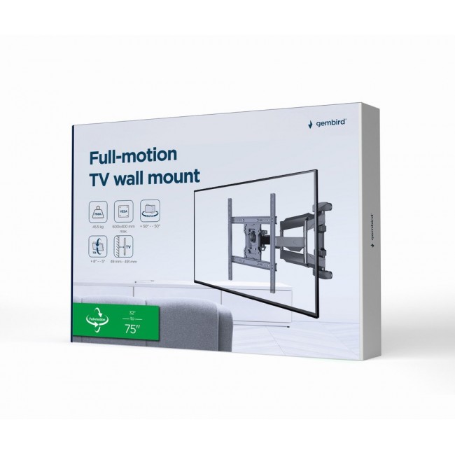 Gembird WM-75ST-01 TV mount/stand 190.5 cm (75 Gembird WM-75ST-01 TV mount/stand 190.5 cm (75