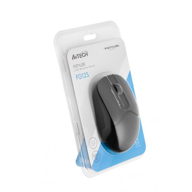 A4Tech wireless optical mouse FSTYLER FG12S RF 2,4GHz A4TMYS47120 A4Tech wireless optical mouse FSTYLER FG12S RF 2,4GHz A4TMYS47120
