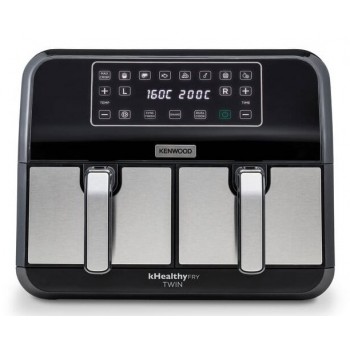 Kenwood HFM20.000MB fryer Double 8 L Stand-alone 1700 W Hot air fryer Black